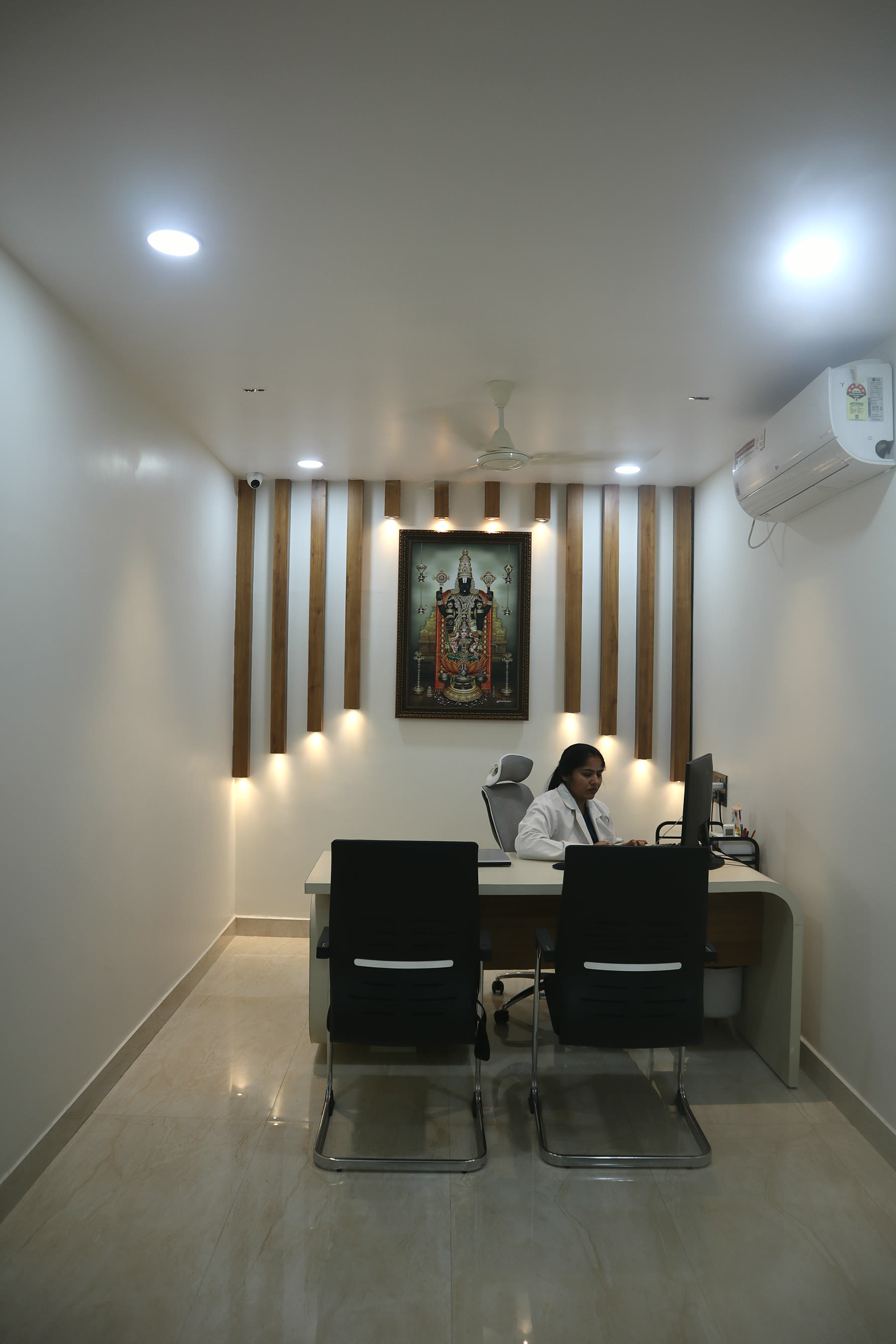 Consultation room at NV Dental Clinic